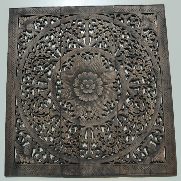 Mandala Holzbild 90 cm